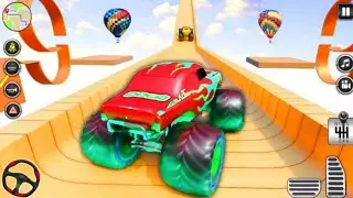 Monster Truck Stunts Game 🚛🔥 | Extreme Mega Ramp Racing 2025