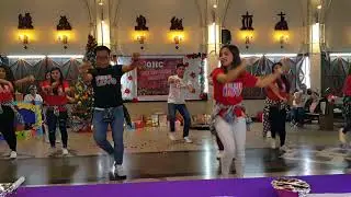 Old Hukou Community Christmas Party 2017 - altar server and lector and commentator performance