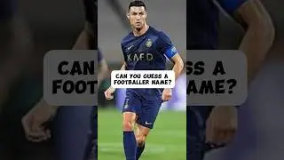 Identity the Footballer #games #brainsmart #iq #mindyourbrain #playwithyourmind #sports #football