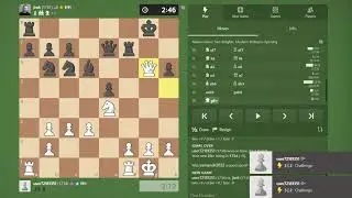 Second Blitz Chess Night, a long lasting battle