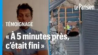 L'incroyable récit du secouriste qui a sauvé un couple pris au piège de la crue hors norme en Isère