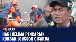 Hari Kelima Pencarian Korban Longsor Cisarua | Fokus