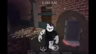 Survive The Night random Project 0011 Nightmare gameplay (Catacombs map)