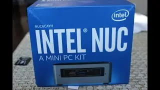 Intel NUC6CAYH RAM upgrade to 16GB Part 1