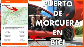 🚴‍♀️SUBIDA a #MORCUERA y BAJADA en BICI de carretera 🚴‍♂️ la primera vez que subo 📷 #GoProHERO7