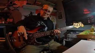 IRon Maiden Phantom of the Opera BASS COVER