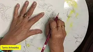 How To Draw a Jasmine Flower| Easy Jasmine Flower Drawing Tutorial For Beginners|