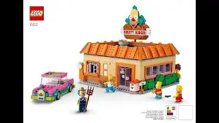 Instrucciones 10352 1 Set Los Simpson Krusty Burger se lanz&oacute; en 2025 Lego