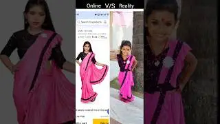 Kids Clothes Online vs Reality #youtubeshorts #online #shopping