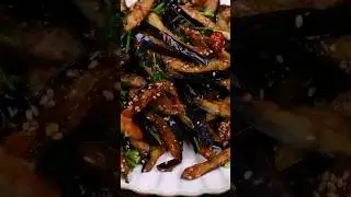 Delicious crispy Eggplant Recipe! #recipes #shorts #food