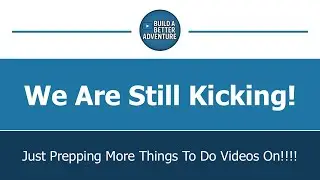 We are still Kicking!