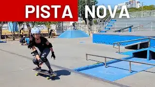 Conhecendo a PISTA de SKATE do Centro de Esportes Radicais