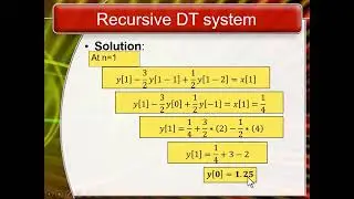 linear constant coefficient difference equation