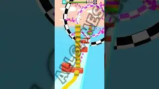Cube Surfer LVL 21 Gameplay FUN GAME #shorts #cubesurfer #fungames #viralvideo