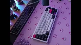 AL68 + Gateron Milky Yellow Switches Sound Test