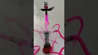 how about this 4 hoses hookah  #shishatime