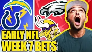 Week 7 Early NFL Betting Predictions
