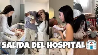 NOS VAMOS A CASA🏠 Segundo día de vida🤱🏻