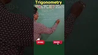 Trigonometry Shortcuts for POLYCET 2024 || Trick#14 #viral