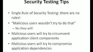 Secure Verification Principles