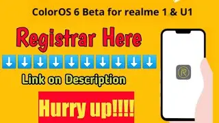 Realme 1 And Realme U1 ColorOs 6 and Android pie (Beta) | Register Here | Direct Link