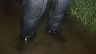 Ian flooding neighborhood near Little Wekiva River in Seminole County