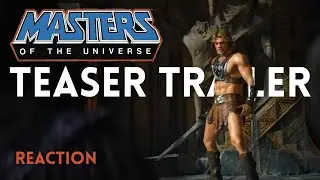 REACTION - Masters of the Universe Teaser TRAILER | HE-MAN is Back!