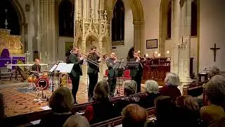 KB Trombone Quartet - Hark the Herald Angels Sing Close Harmony - LIVE Christmas Extravaganza 2019