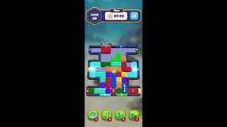 Block Away Planet Slide Puzzle Level 49