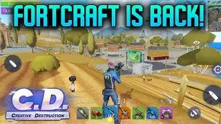 CREATIVE DESTRUCTION GAMEPLAY - iOS / ANDROID - #1 (FORTCRAFT ?)