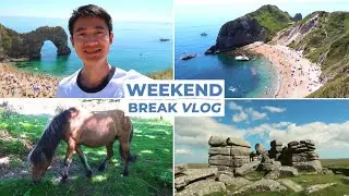 Weekend Away Exploring Devon & Dorset (Travel VLOG)