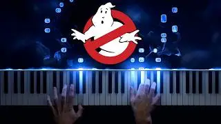 GHOSTBUSTERS - Theme Song 👻 | Piano Cover + Sheet Music