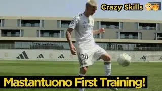 Franco Mastantuono Show Off Crazy Skills in First Training After Unveiled As Real Madrid's Player