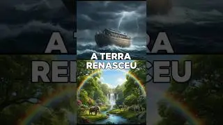 A TERRA RENASCEU #f&eacute; #curiosidades #enigmasbiblicos #biblestories #deus&eacute;fiel #fe #jesus