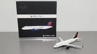 PERFECTION! Gemini 200 Delta Airlines A319 [N371NB] 1:200 Model Airplane Review