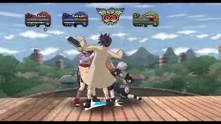 Naruto Clash of Ninja Revolution 2: Temari vs Anko vs Kakashi no TAS