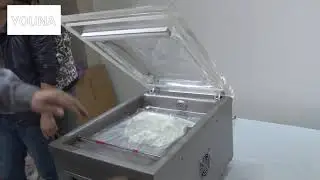 DZ260 small business use small bag food vacuum sealer table top vacuum sealing machine meat