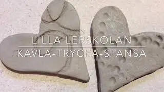 Lilla Lerskolan Kavla,trycka,stansa