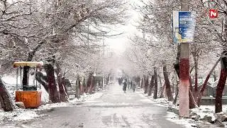 📍 کوئٹہ میں 2026 کی پہلی برف باری — تازہ صورتحال