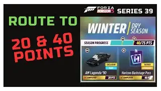 Forza Horizon 5 - Route to 40 Points S39 Winter