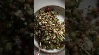 Greek Blue Zone Black Eye Pea Salad