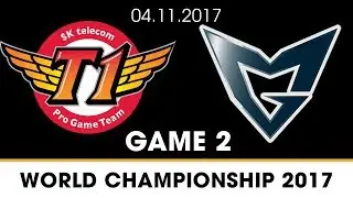 SKT vs SSG Highlights Game 2 [World Championship 2017 Finals] SK Telecom T1 vs Samsung Galaxy