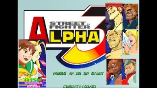 추억의 고전게임 스파제로3 드라마틱모드 클리어 street fighter alpha 3 dramatic mode play