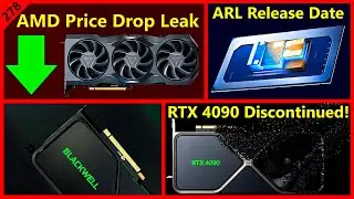 Утечка информации о снижении цен на AMD, Nvidia прекращает выпуск RTX 4090, 5090, дата выхода Intel Arrow Lake | Broken Silicon 278