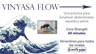 Vinyasa Flow 60 minutos - abdominales - fuerza del tronco - estabilidad espinal - Español