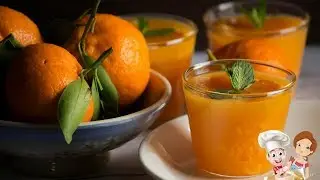 ORANGE JELLY | ஆரஞ்சு ஜெல்லி | Vegan Orange Jelly Recipe in Tamil