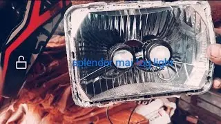 Splendor mein do do mini fog light #vital #trending #video