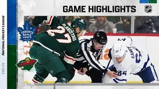 Toronto Maple Leafs vs Minnesota Wild ● Dec 4, 2021
