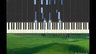 The Solitary Fir Tree [Piano tutorial by Synthesia]