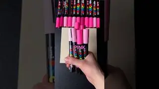 Drawing, But Can ONLY Use the Color PINK&hellip; (#shorts)
